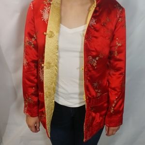 Reversible Silk Jacket